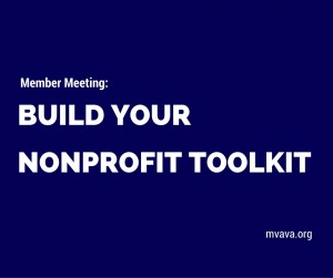 Member Meeting - Build Your Nonprofit Toolkit